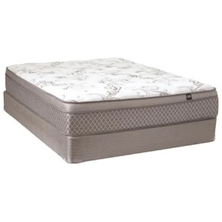 Queen Euro Top Mattress and Box